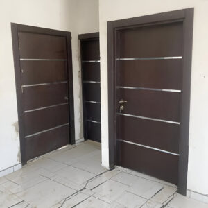 Buy HDF Black Wood Door in Onitsha and Lagos Nigeria