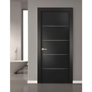 Buy New Design Single Wood Door Simple Designs House Hotel Indoor Room HDF Flush Doors in Nigeria Online